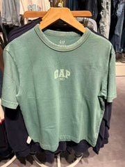 Cheng Yi endorses Gap men's and women's 2026 spring new washed round neck short sleeved T-shirt US version 874467