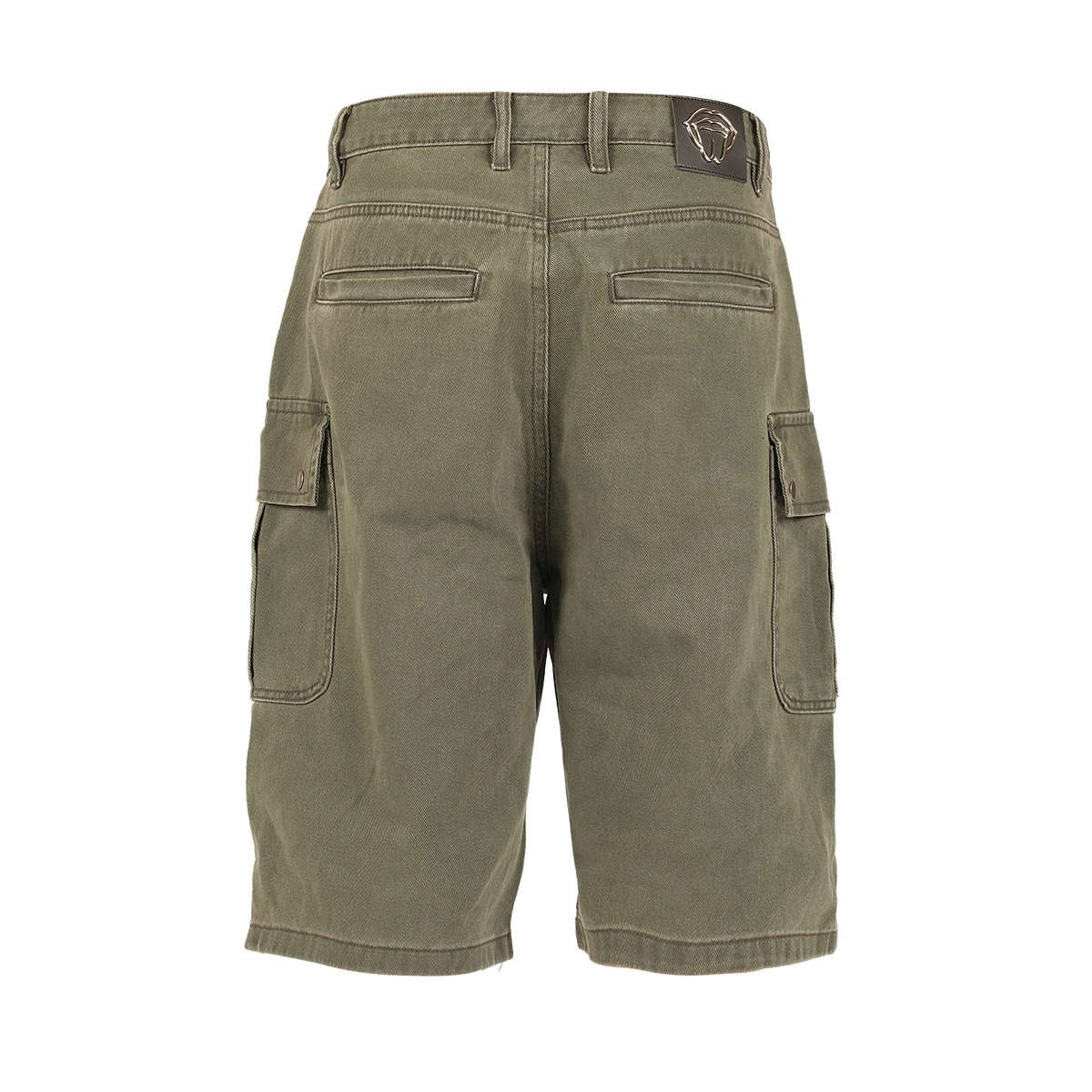 THEWET 2025SS Spring/Summer American Retro Military Green Work Shorts Casual Loose Middle Pants