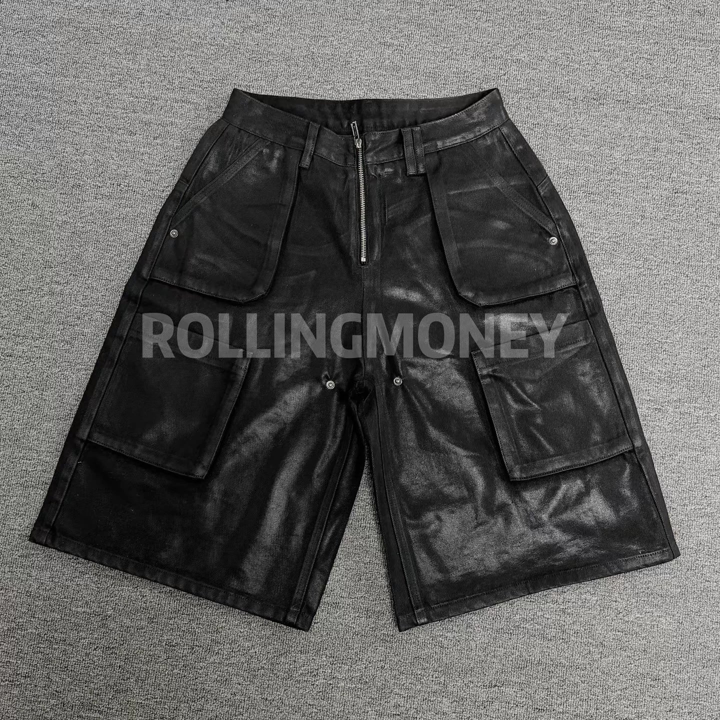 ROLLINGMONEY Deconstructed Cargo Shorts