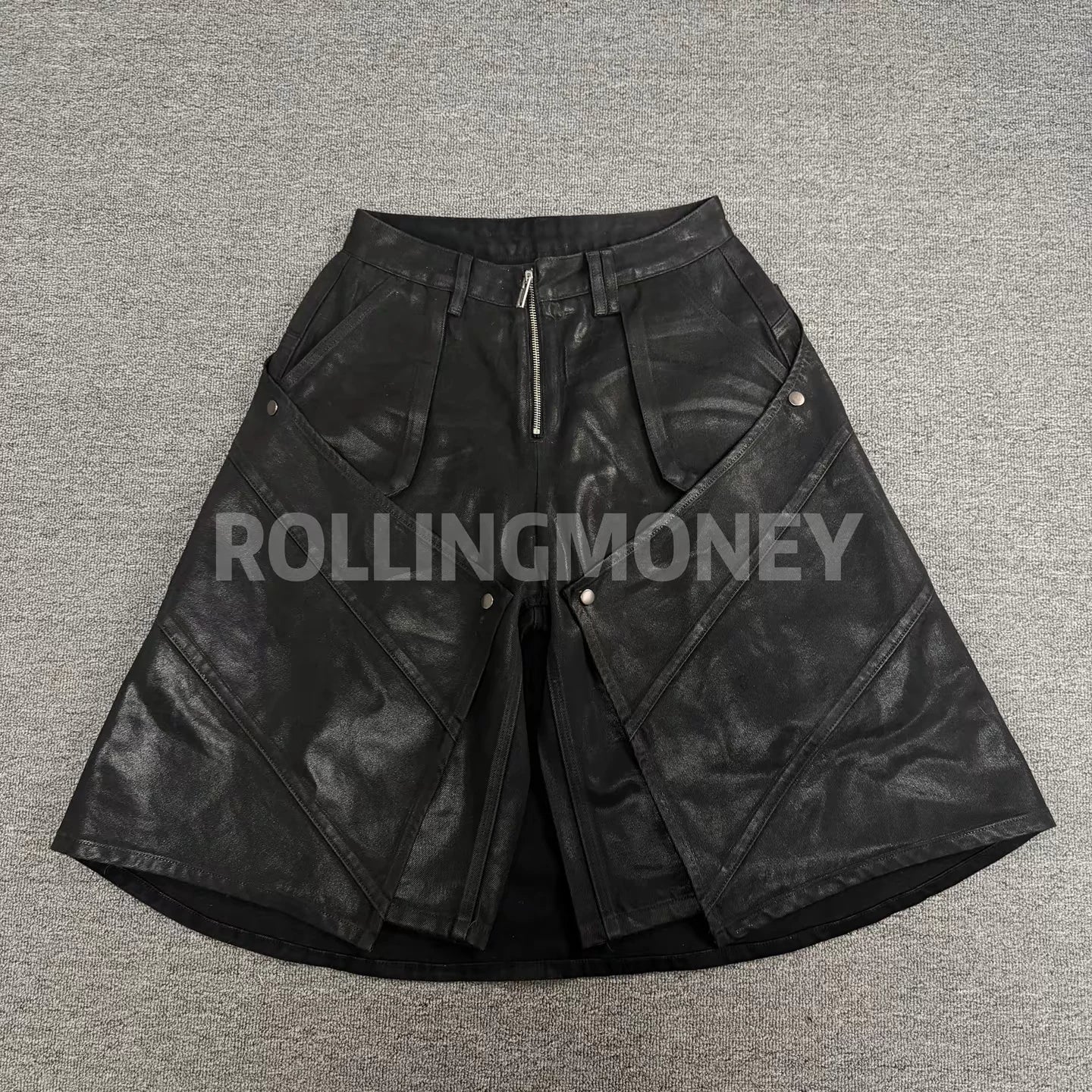 ROLLINGMONEY Deconstructed Cargo Shorts