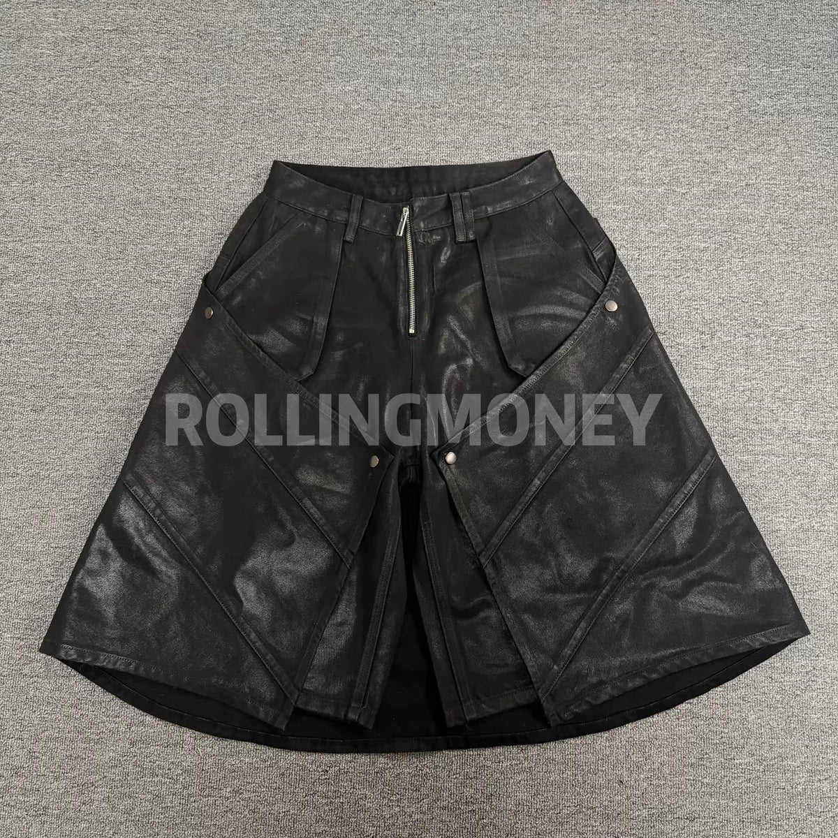 ROLLINGMONEY Deconstructed Cargo Shorts