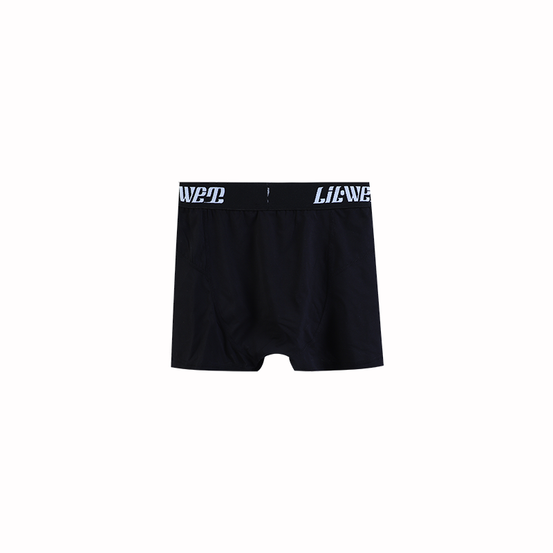 LILWET Basic Transparent Logo Modal Silk Smooth Men's and Women's Comfortable Simple Flat Corner Underwear
