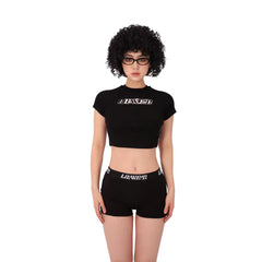 LILWET Basic Transparent Logo Modal Silk Smooth Men's and Women's Comfortable Simple Flat Corner Underwear