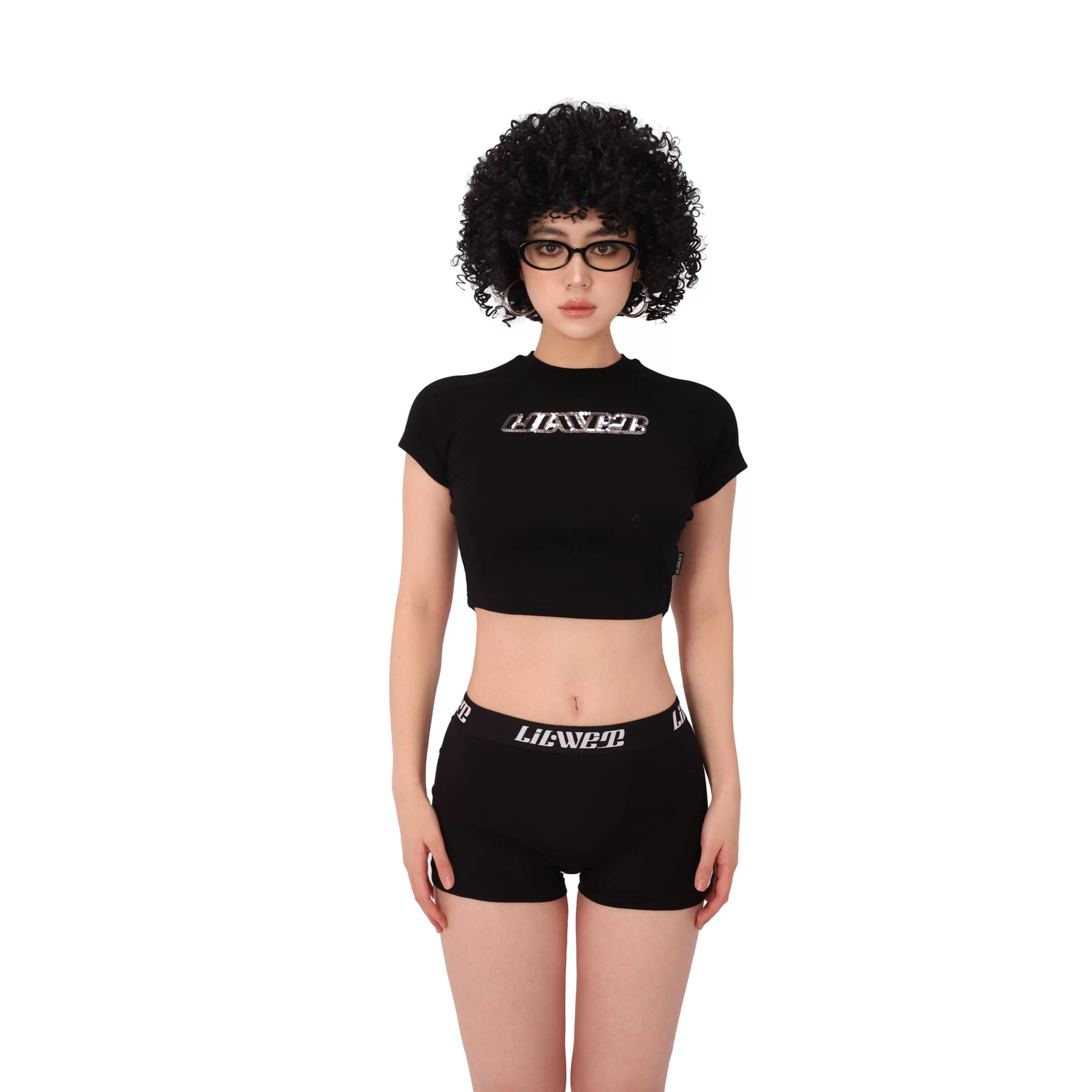 LILWET Basic Transparent Logo Modal Silk Smooth Men's and Women's Comfortable Simple Flat Corner Underwear