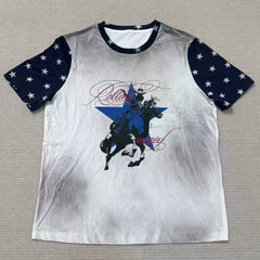 ROLLINGMONEY Vintage Graphic T-Shirt
