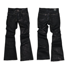 THEWET SPLITTING TONGUE 2026AW Burst Pattern Light Asian Light Purple Horn Pants