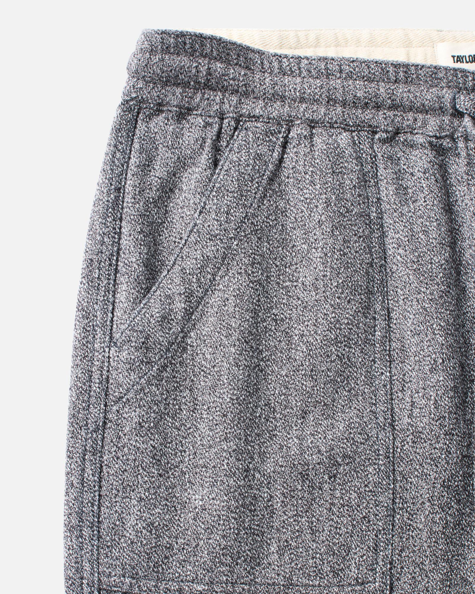 The Breakwater Pant in Grey Marl Hemp