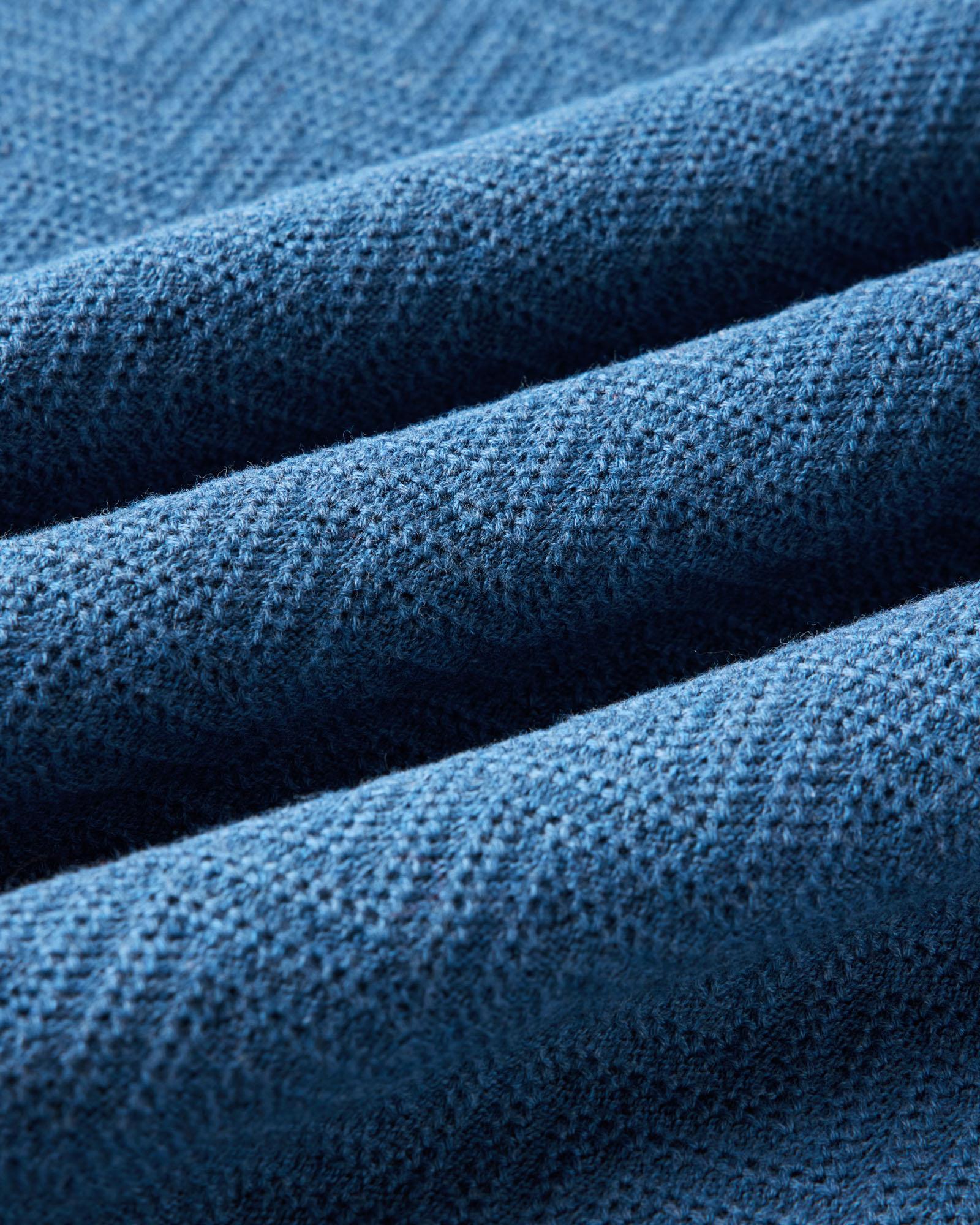 The Button Down Polo in Gulf Stream Herringbone