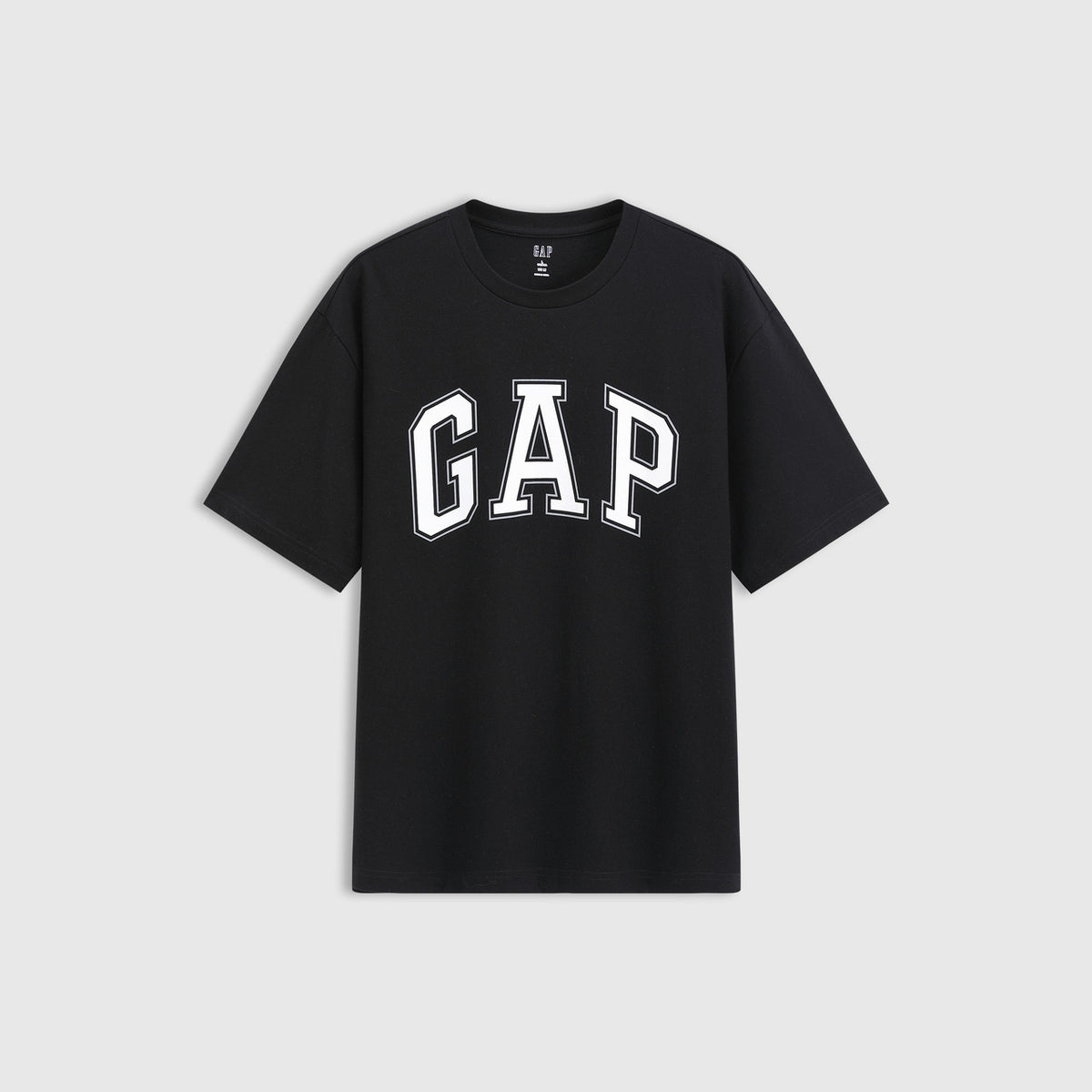 GAP Classic Cotton Contrast Tee Black