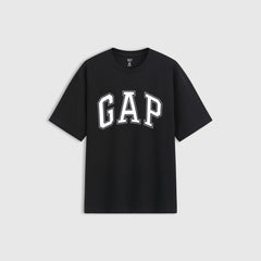 GAP Classic Cotton Contrast Tee Black