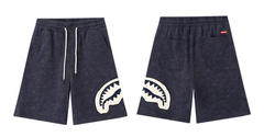 SprayGround Shark Patch Shorts Dark blue