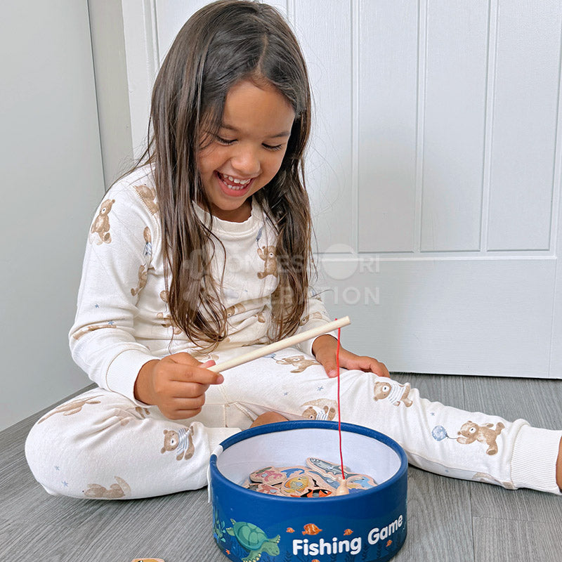 Montessori Fishing Game