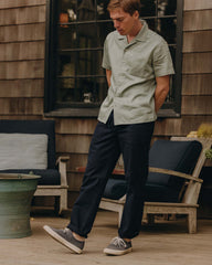 The Breakwater Pant in Rinsed Indigo Ripstop