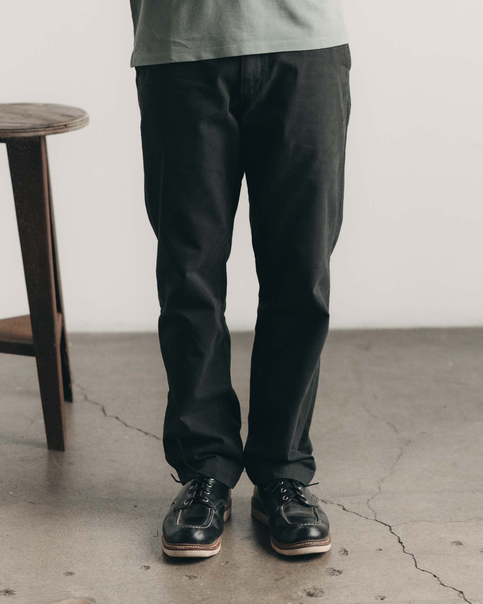 The Democratic Foundation Pant in Organic Faded Black