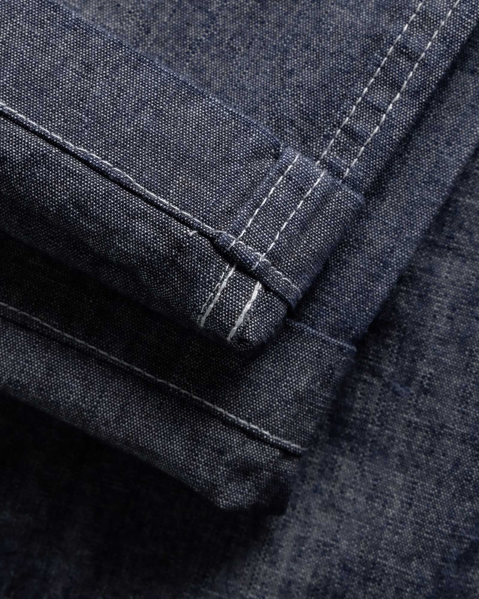 The Easy Pant in Washed Indigo Chambray