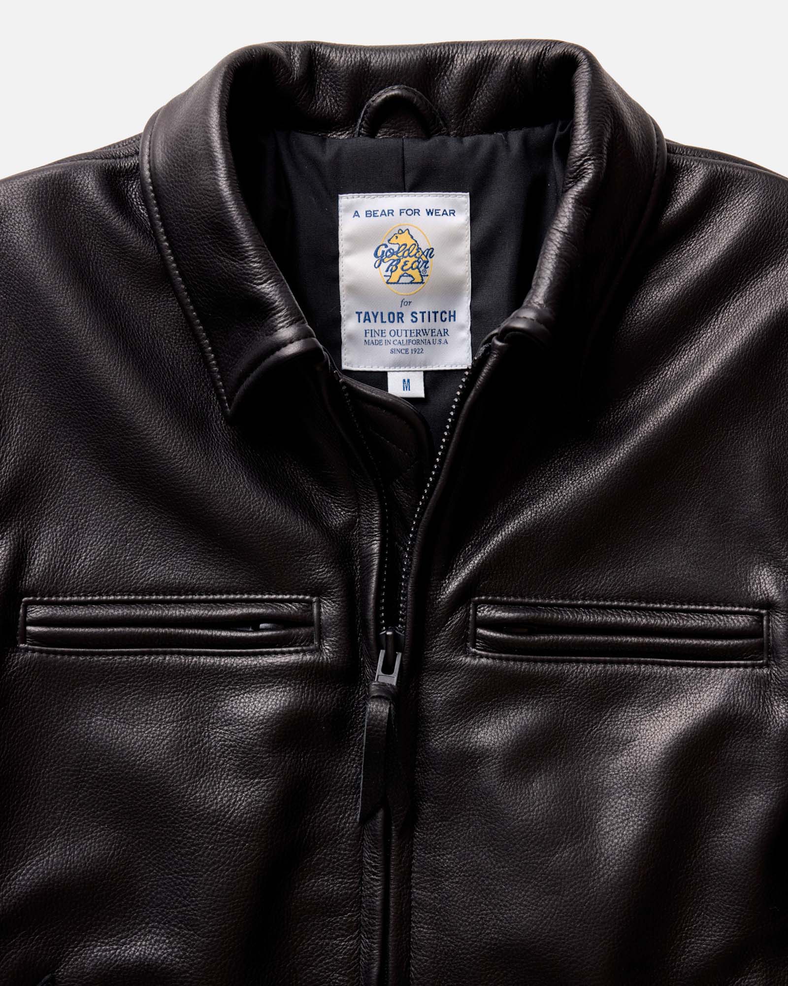 The Moto Jacket in Black Steerhide