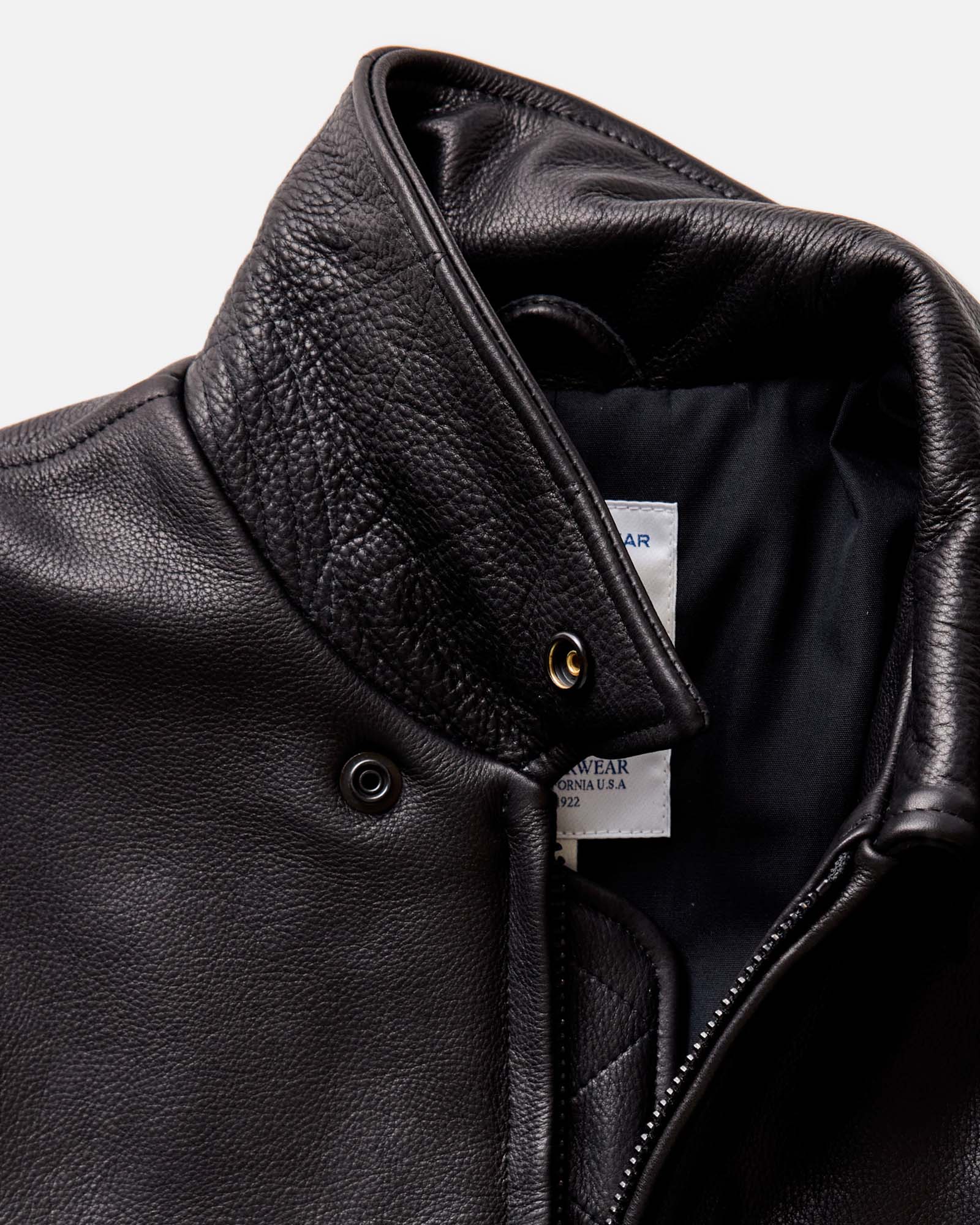 The Moto Jacket in Black Steerhide