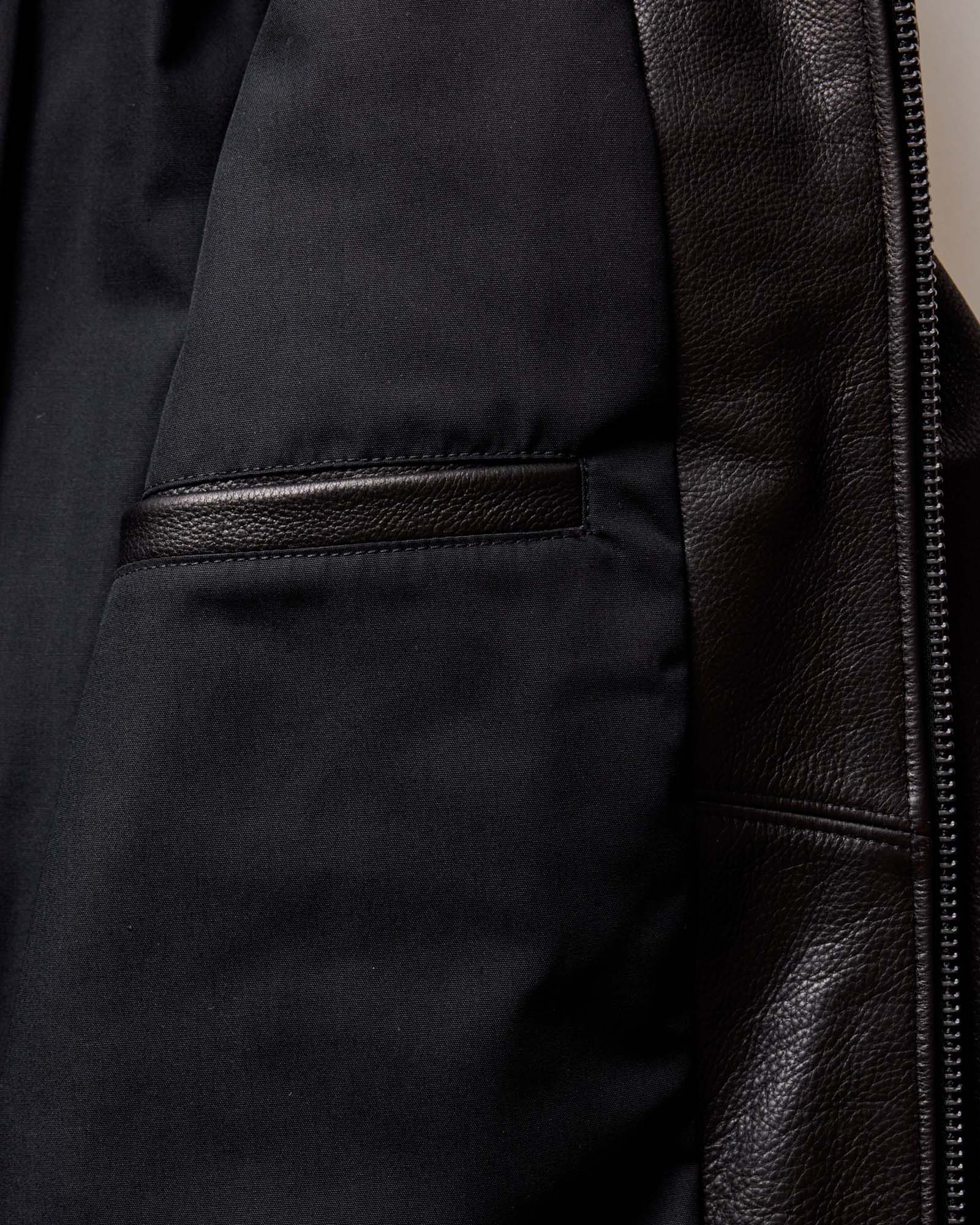 The Moto Jacket in Black Steerhide