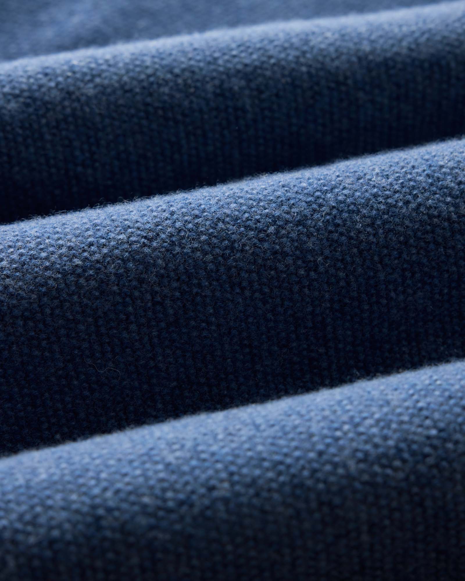 The Newton Sweater Polo in Heather Clear Blue