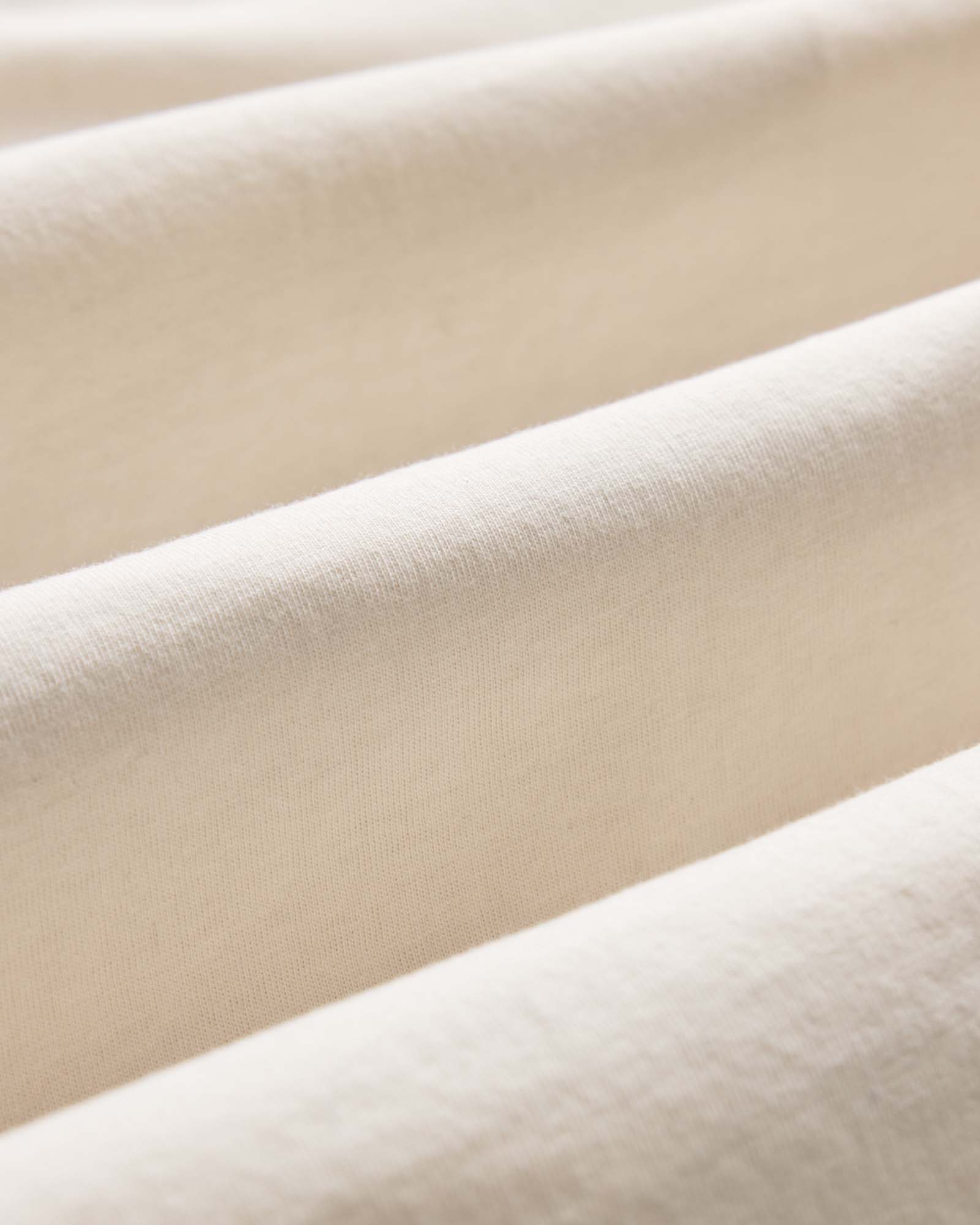 The Organic Cotton Long Sleeve Tee in Vintage White