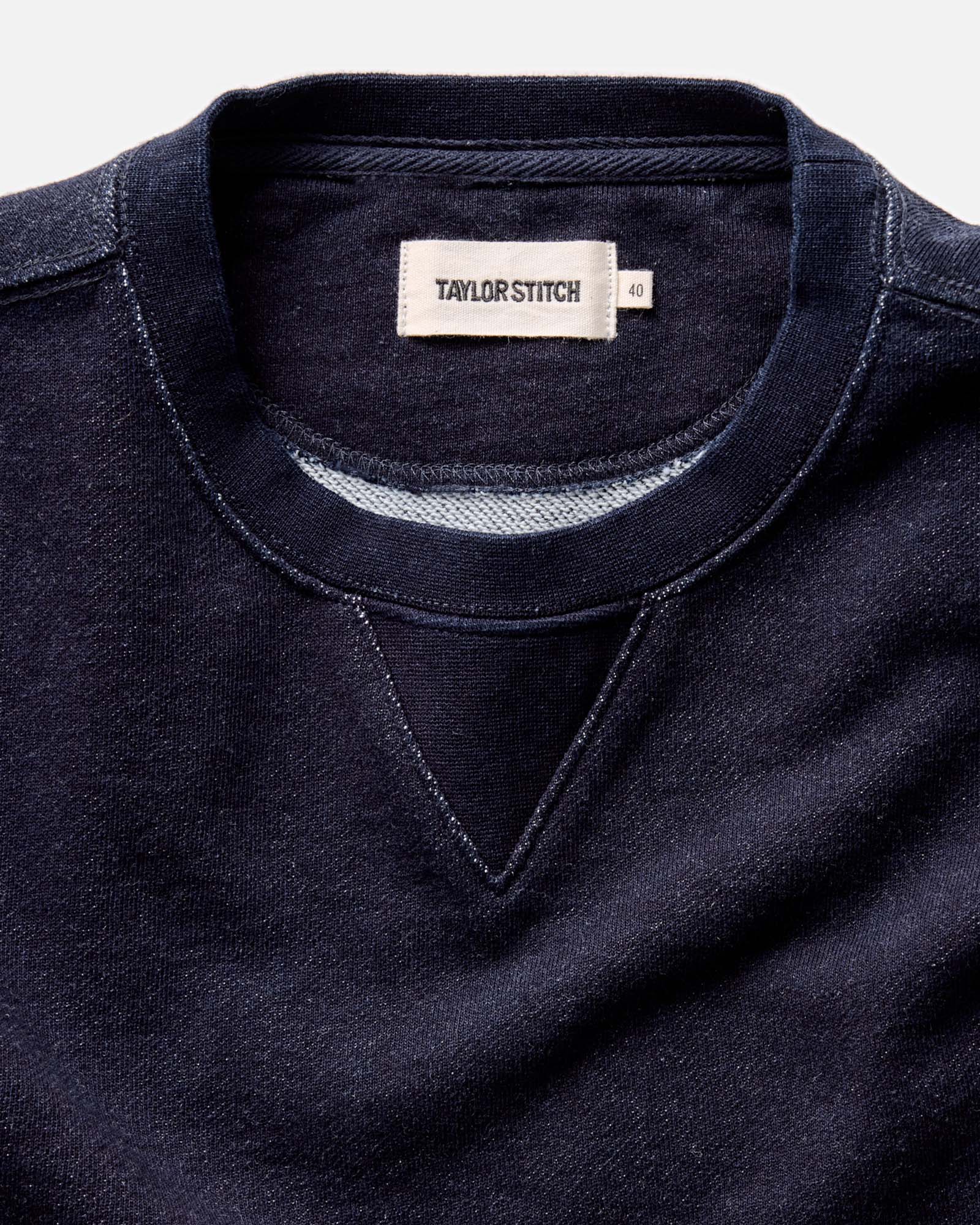 The Sunset Crew in Rinsed Indigo Terry