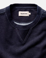 The Sunset Crew in Rinsed Indigo Terry