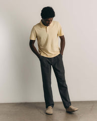 The Breakwater Pant in Charcoal Sashiko
