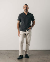 The Conrad Shirt in Pickstitch Stripe Dobby