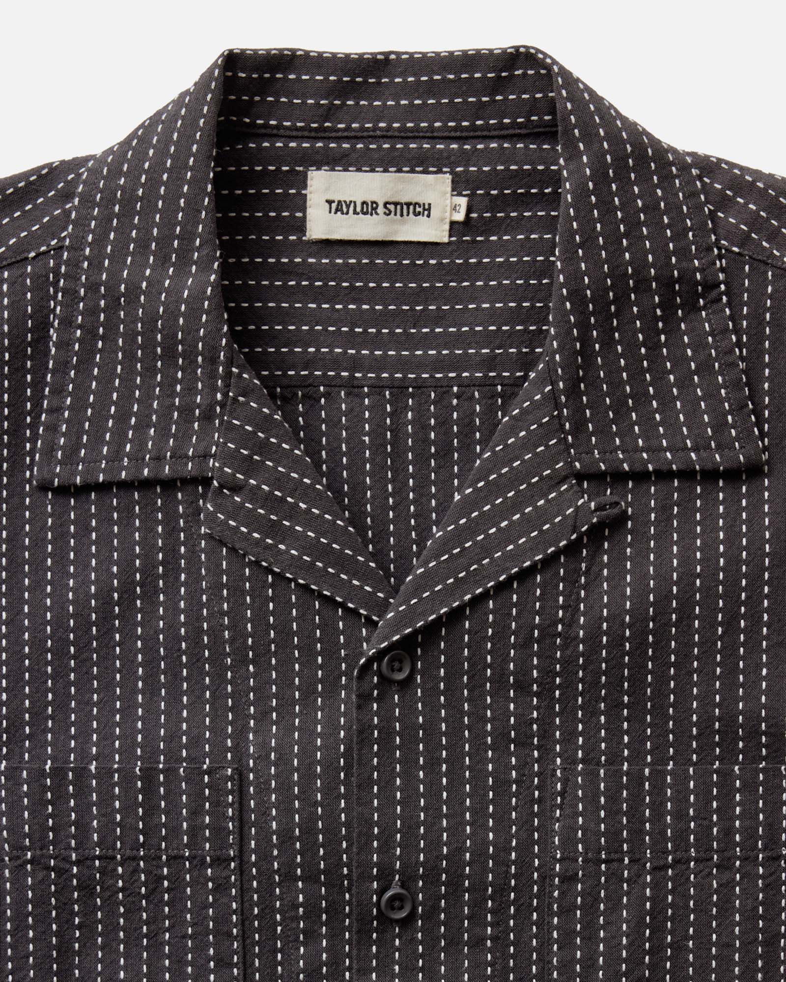 The Conrad Shirt in Pickstitch Stripe Dobby