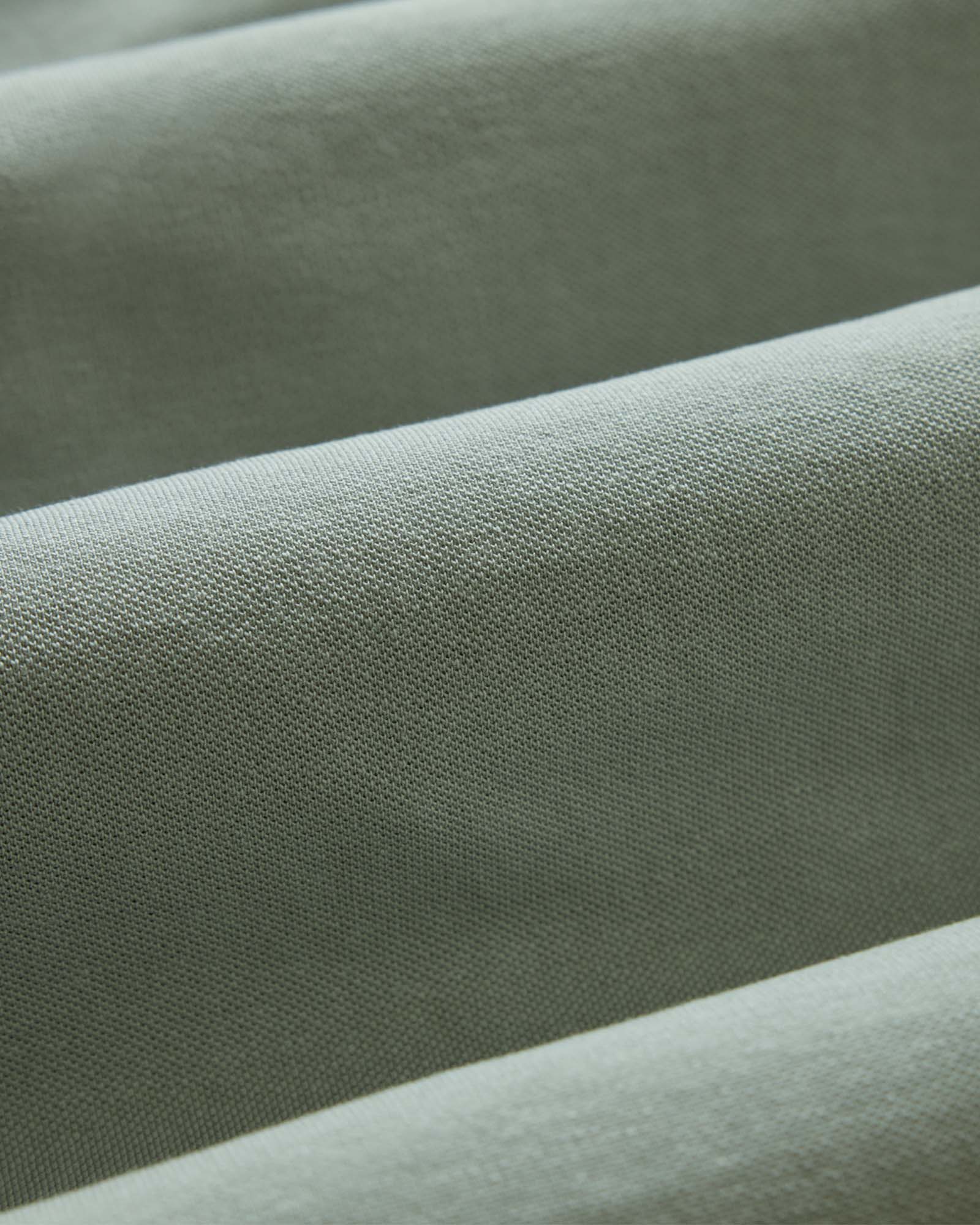 The Cotton Hemp Polo in Surf Green Pique
