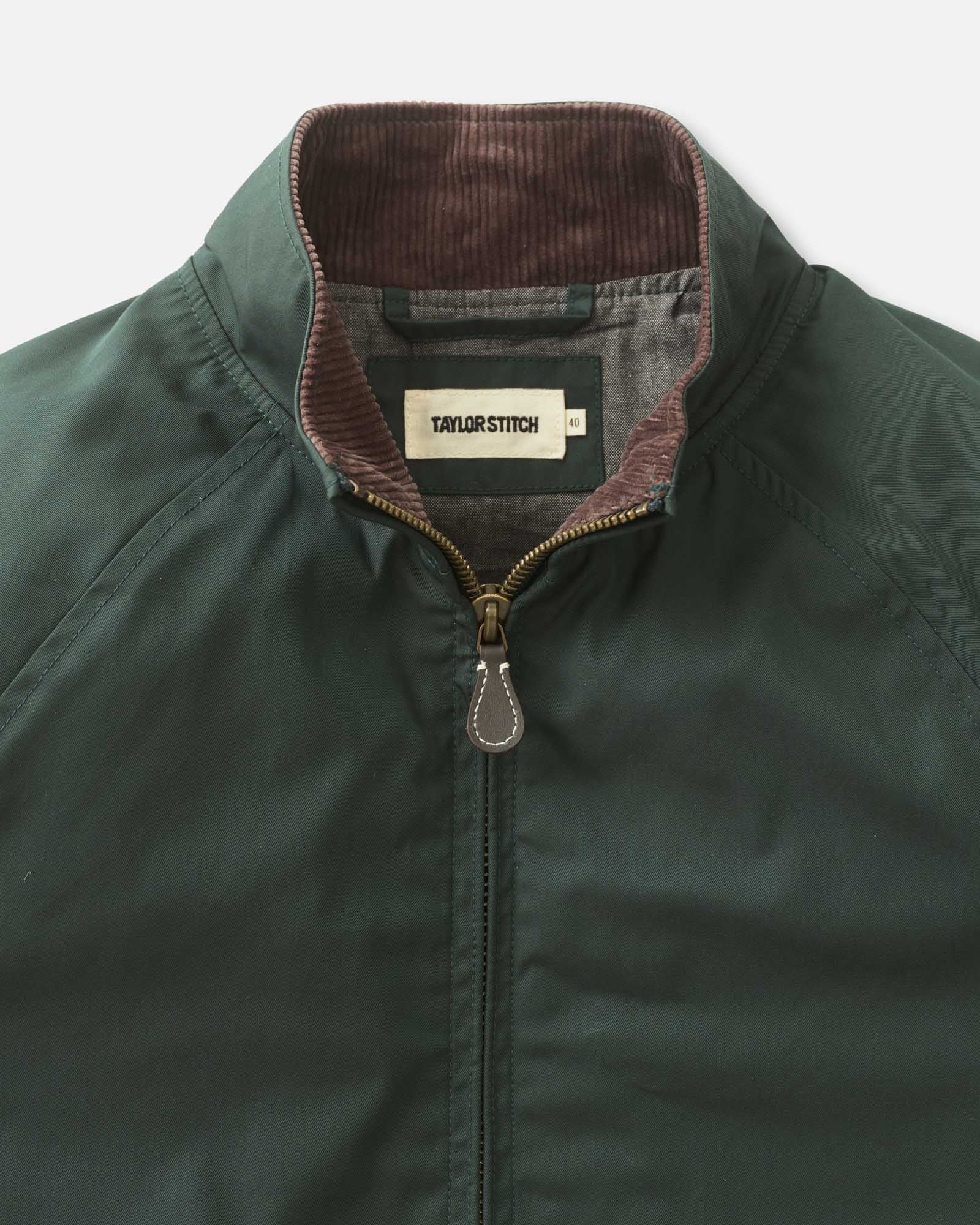The Dean Jacket in Dark Spruce Twill