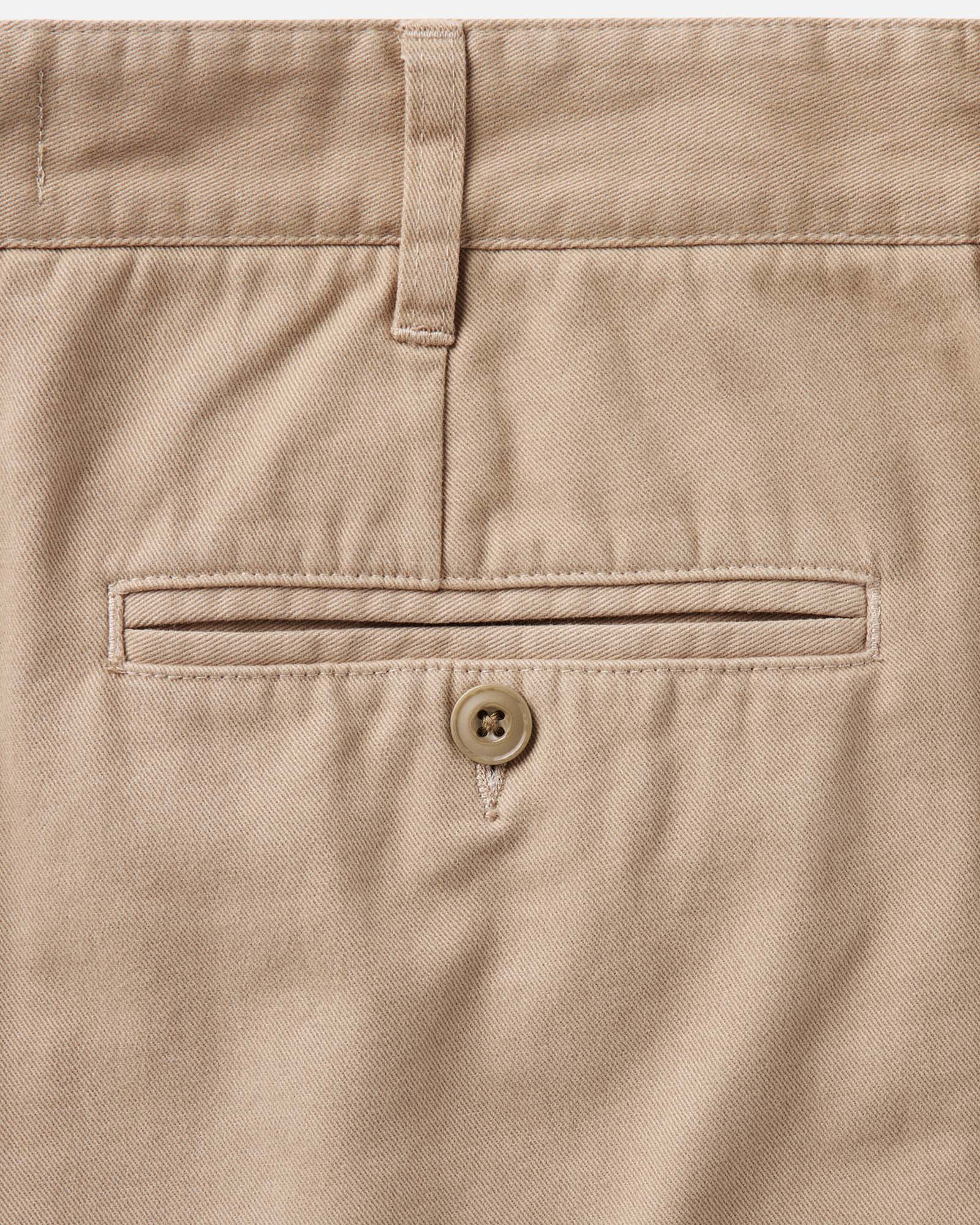 The Foundation Short in Organic Khaki