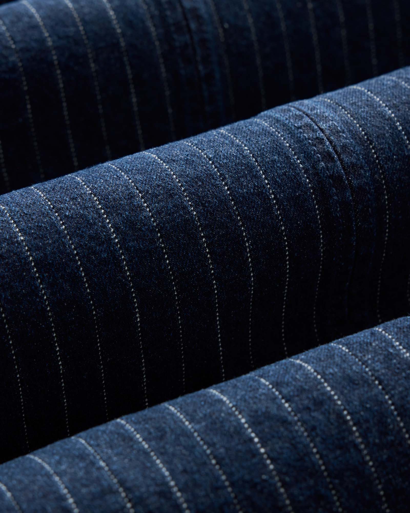 The Fremont Jacket in Rinsed Indigo Dobby Denim