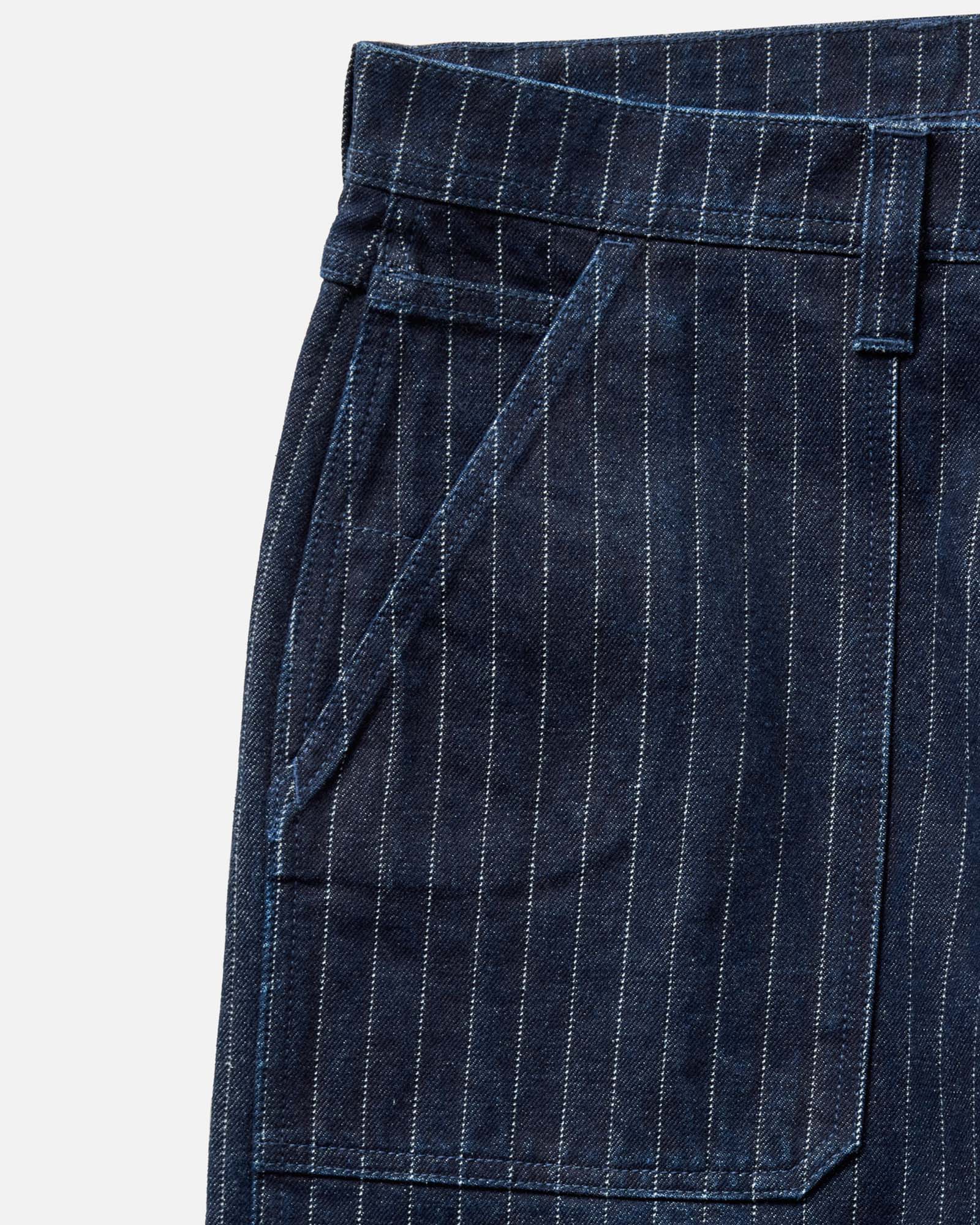 The Mariner Jean in Rinsed Indigo Dobby Denim