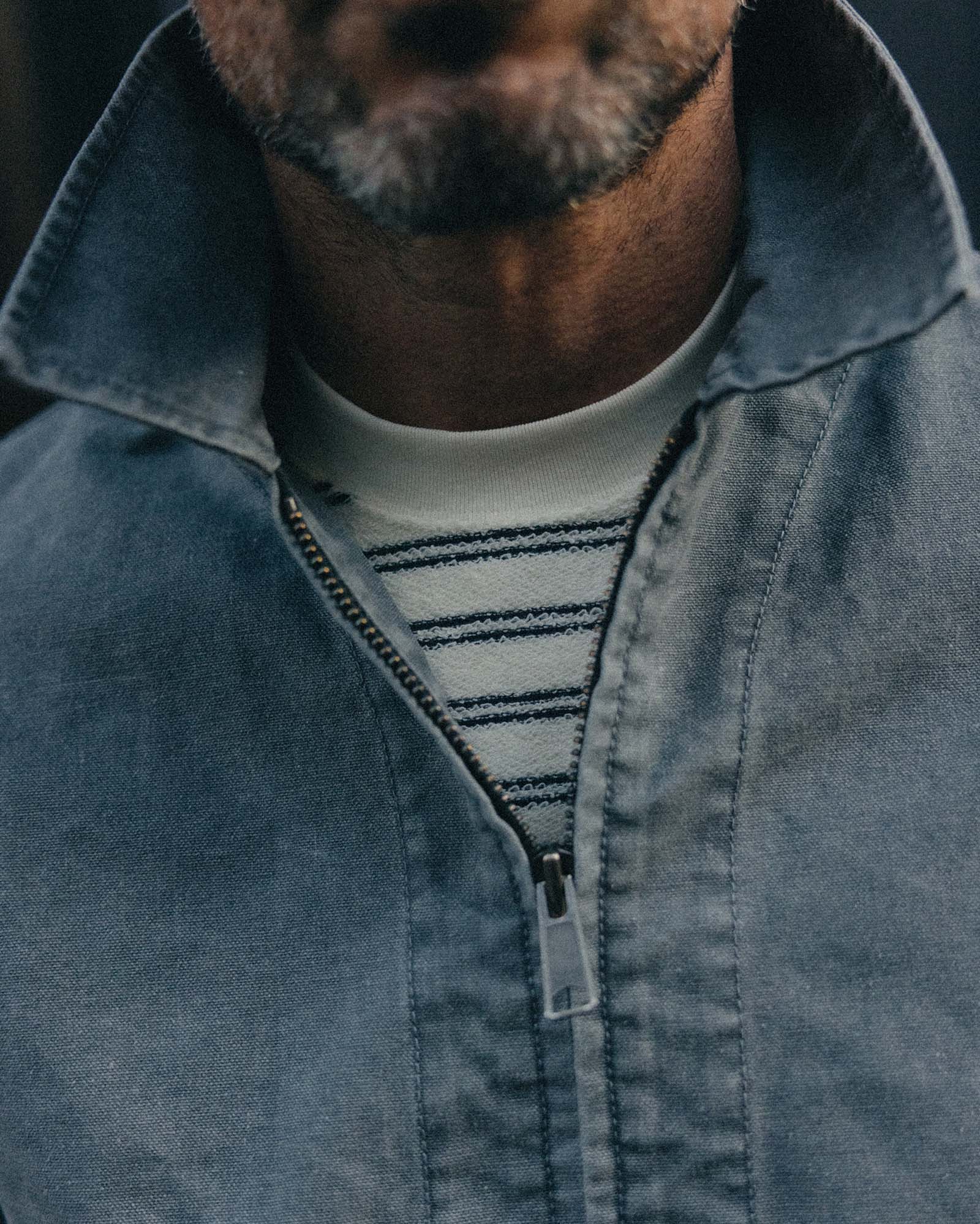 The Shifter Jacket in Dark Grey Pigment Canvas