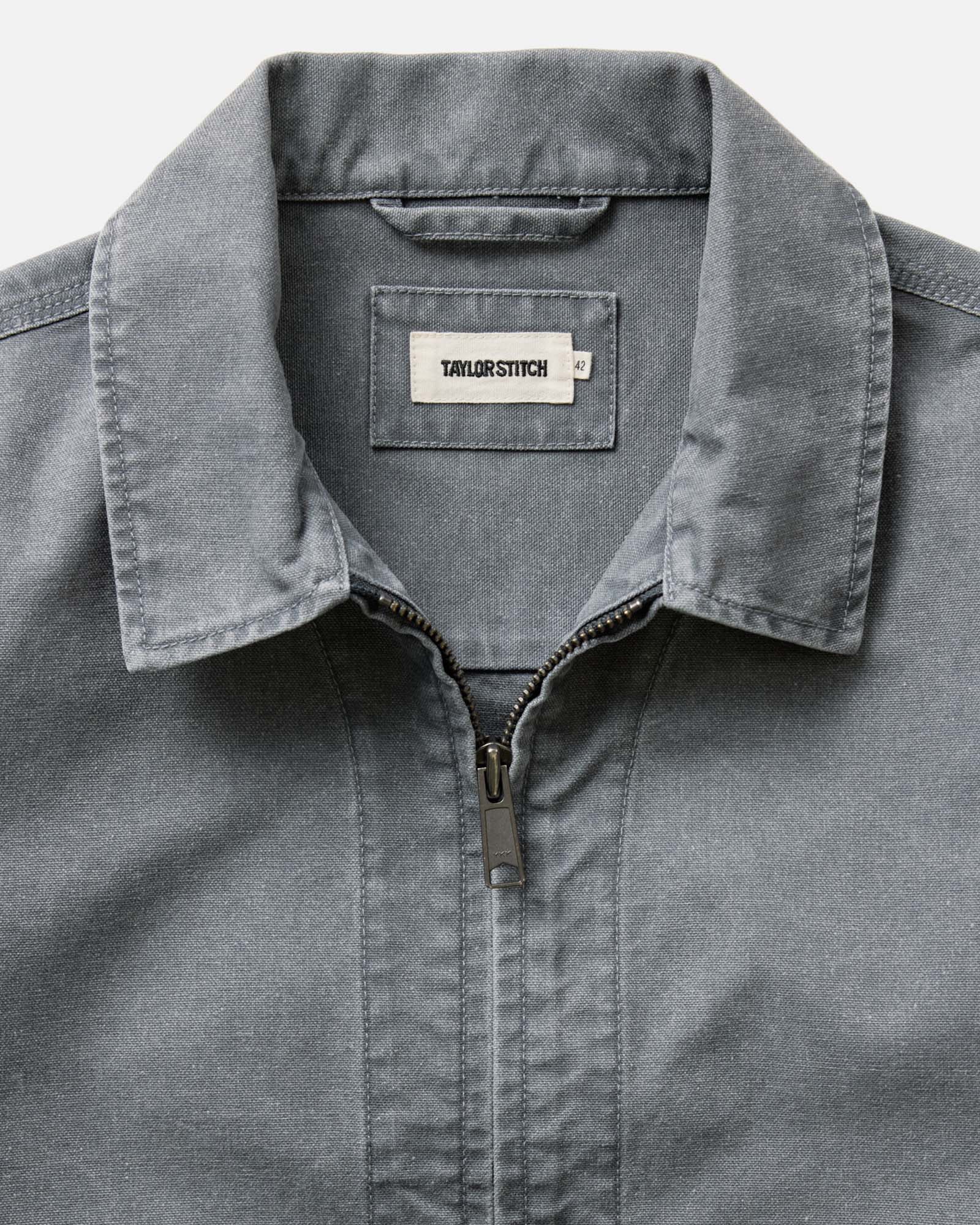 The Shifter Jacket in Dark Grey Pigment Canvas