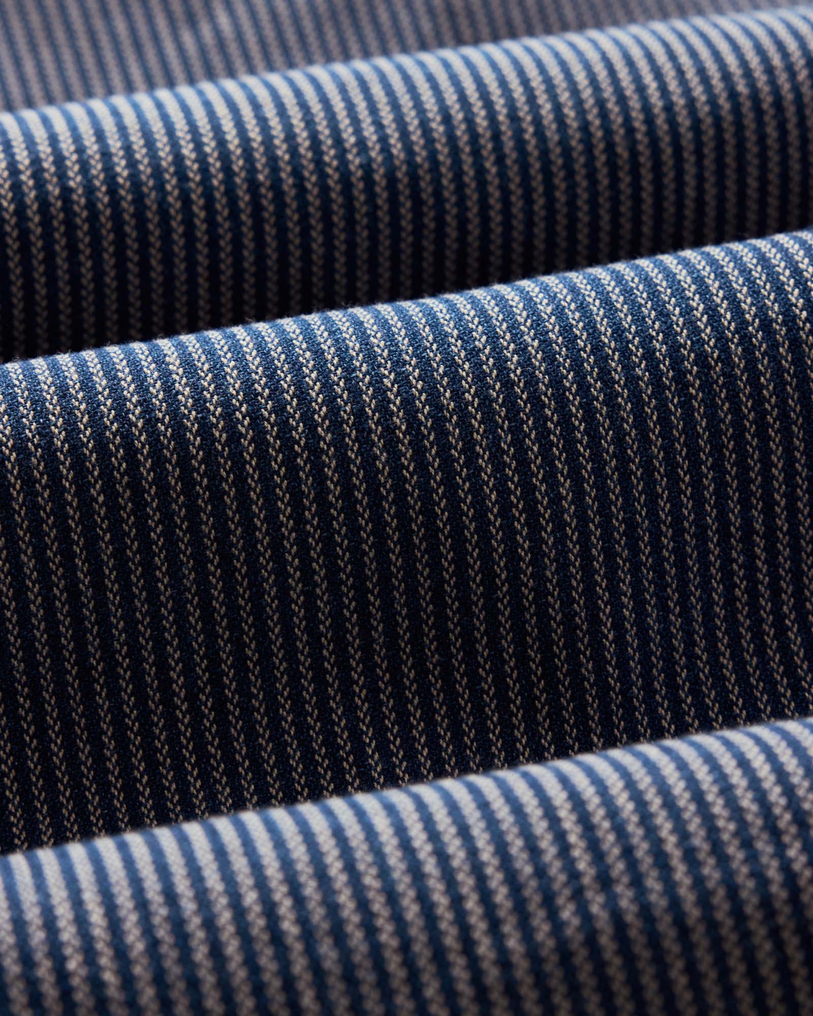 The Short Sleeve Utility Shirt in Roped Indigo