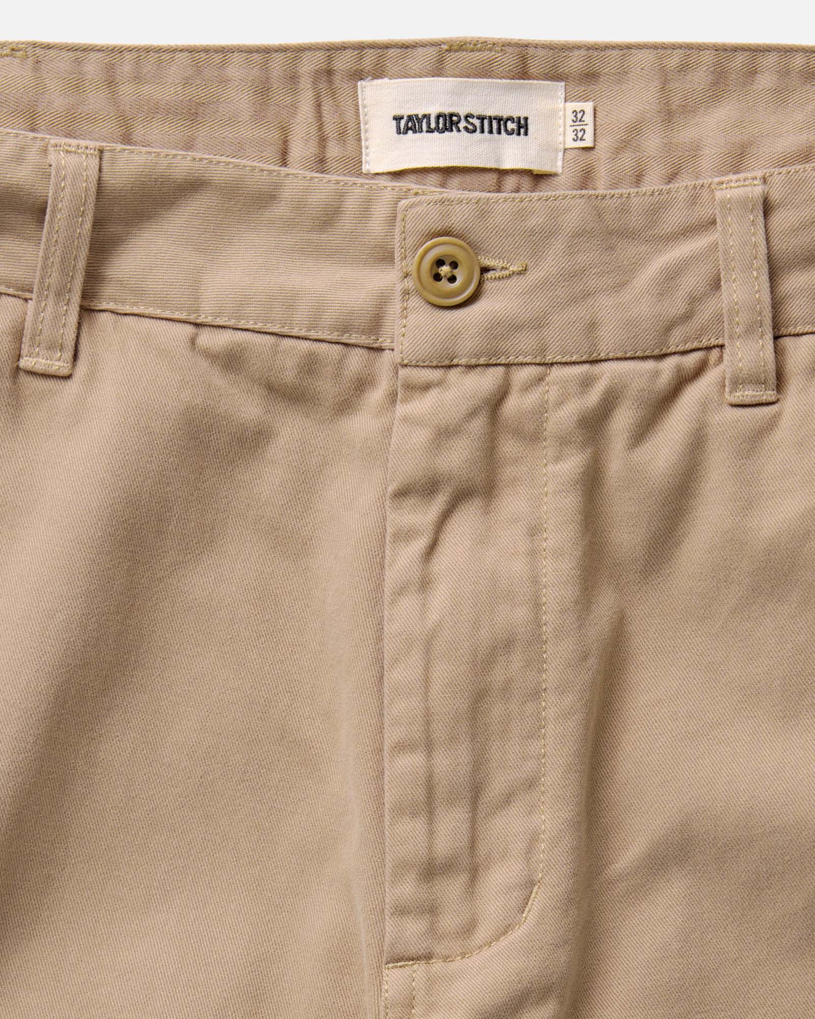 The Straight Foundation Pant in Organic Khaki