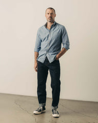 The Straight Jean in Rinsed Yoshiwa Selvedge