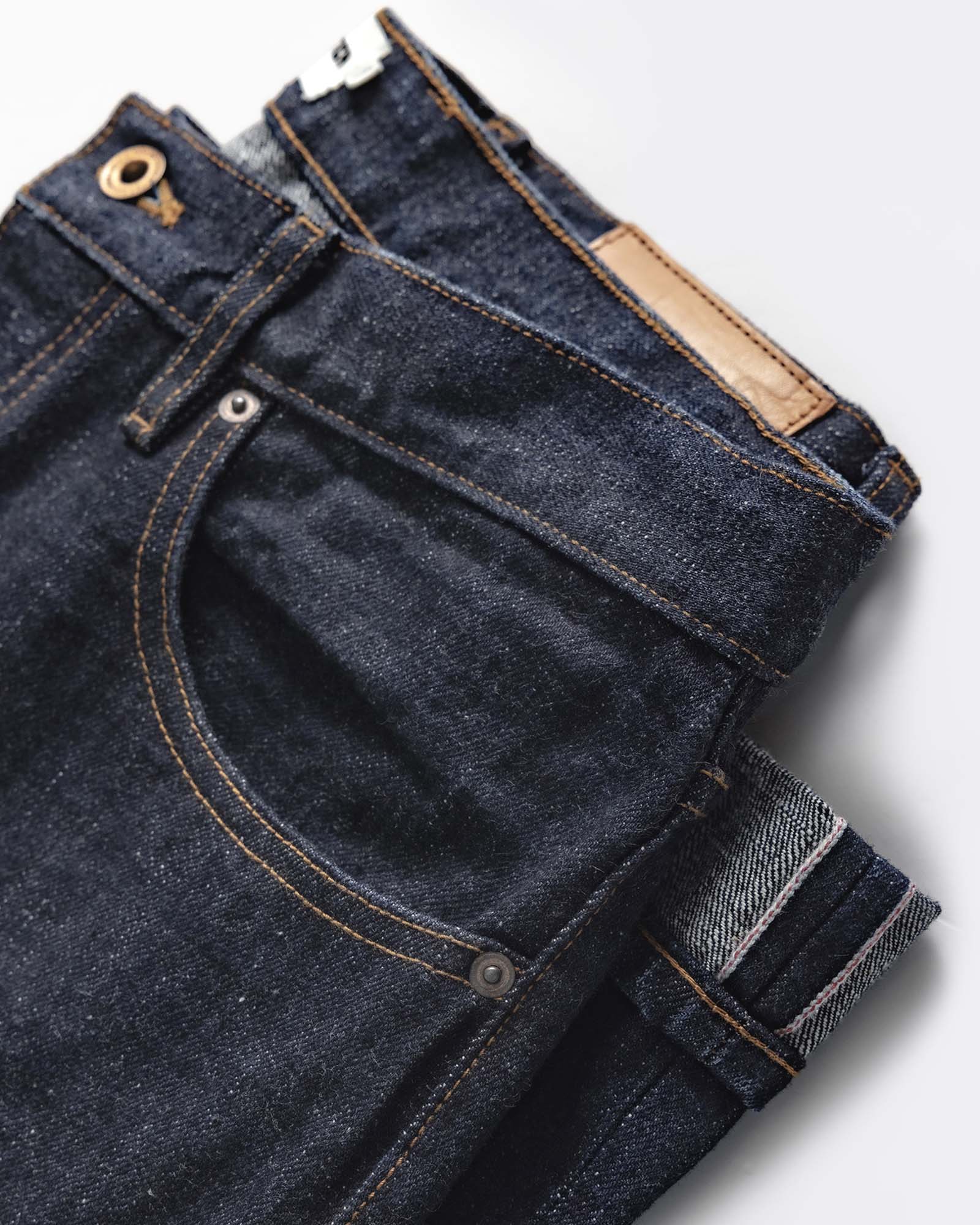 The Straight Jean in Rinsed Yoshiwa Selvedge