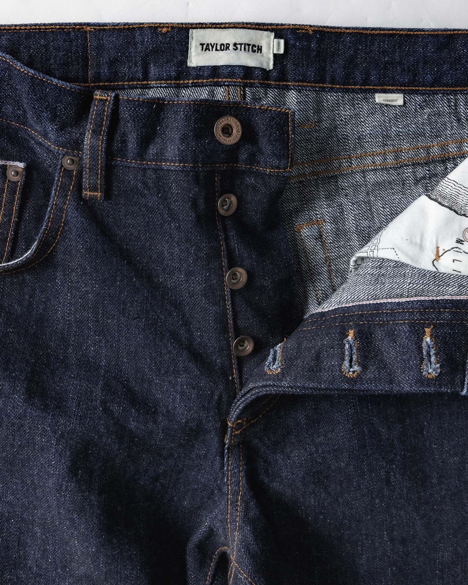The Straight Jean in Rinsed Yoshiwa Selvedge