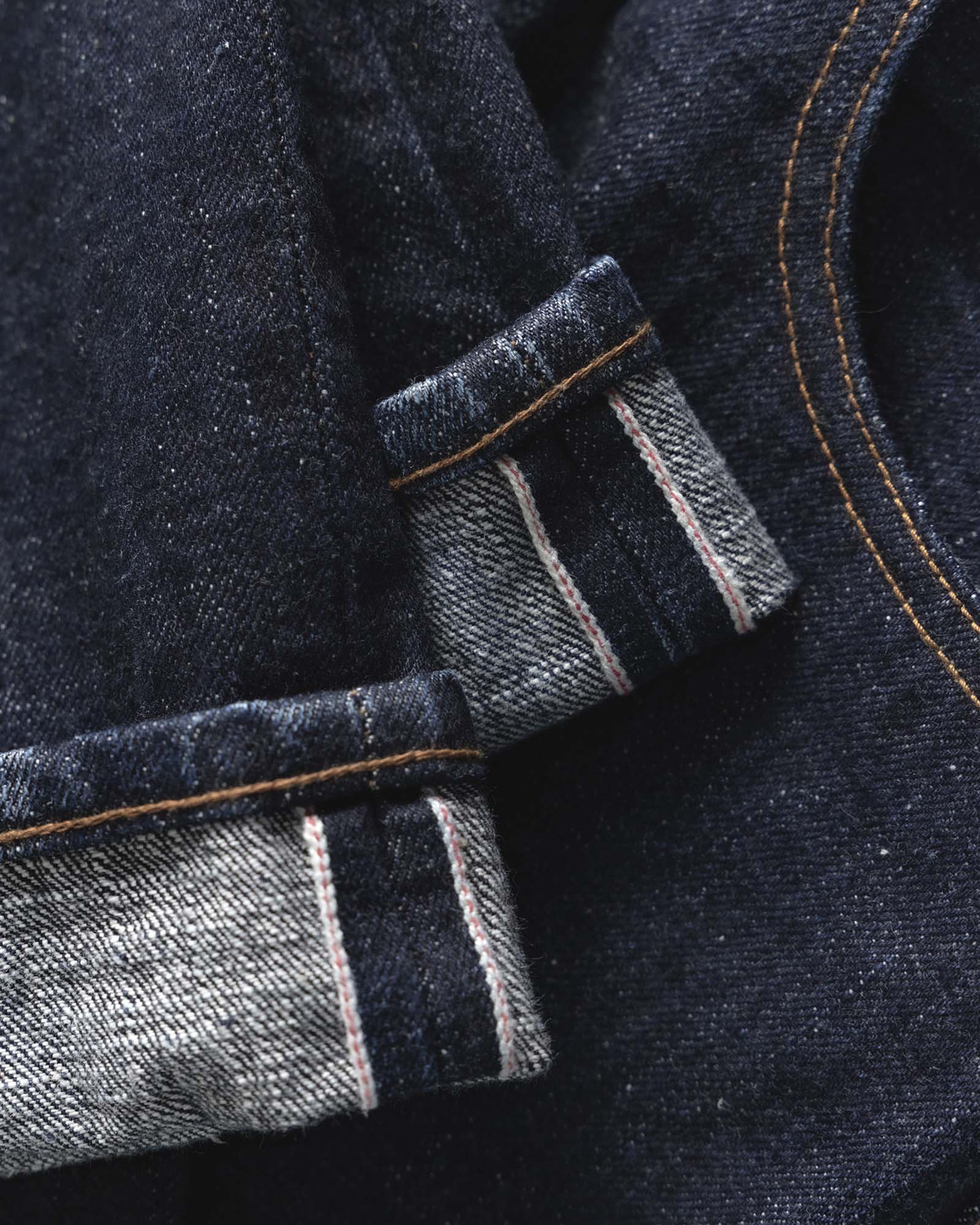 The Straight Jean in Rinsed Yoshiwa Selvedge