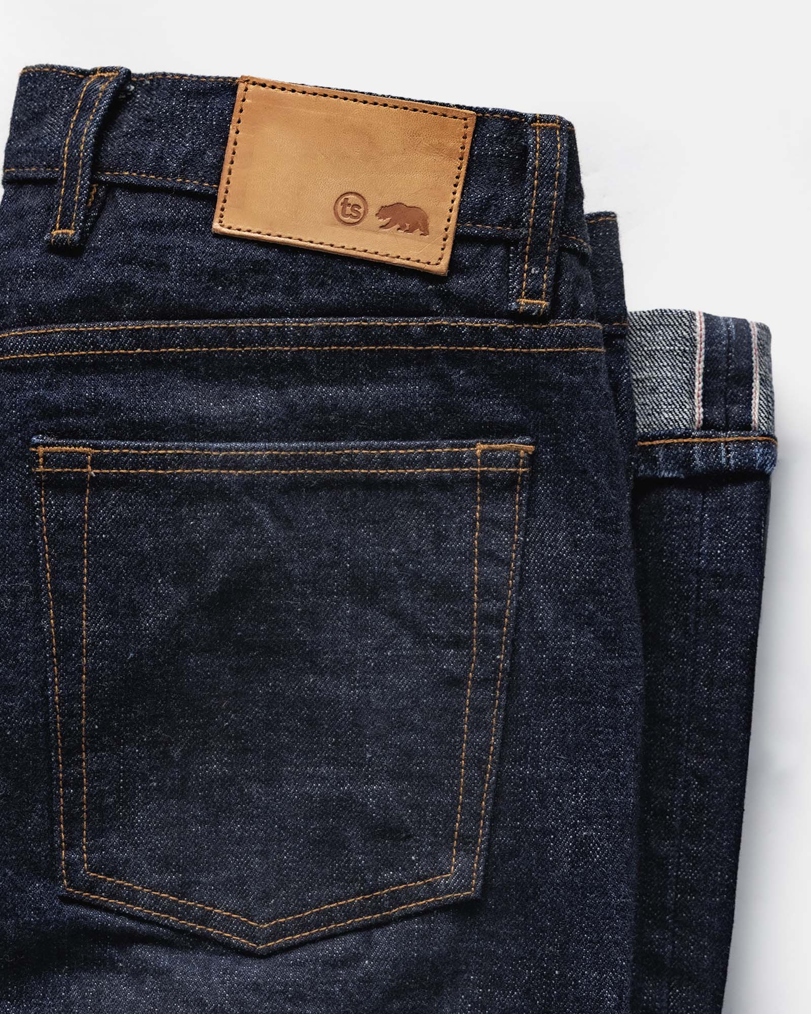 The Straight Jean in Rinsed Yoshiwa Selvedge