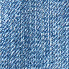 The Straight Jean in Light Wash Organic Selvedge