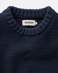 The Topsail Sweater in Dark Navy