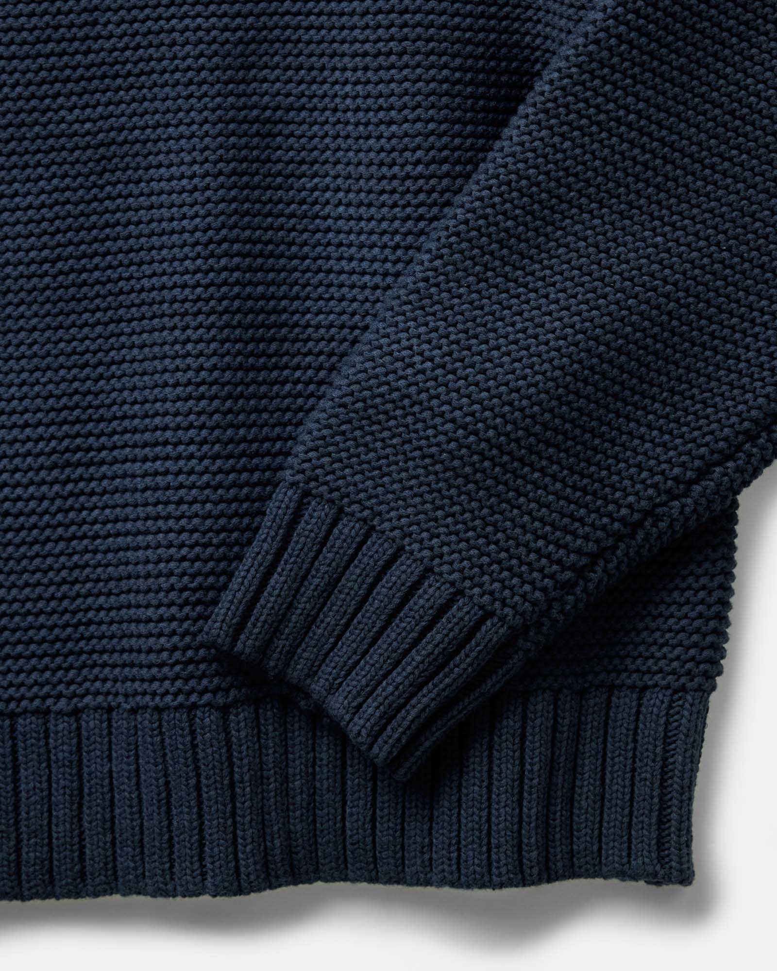 The Topsail Sweater in Dark Navy