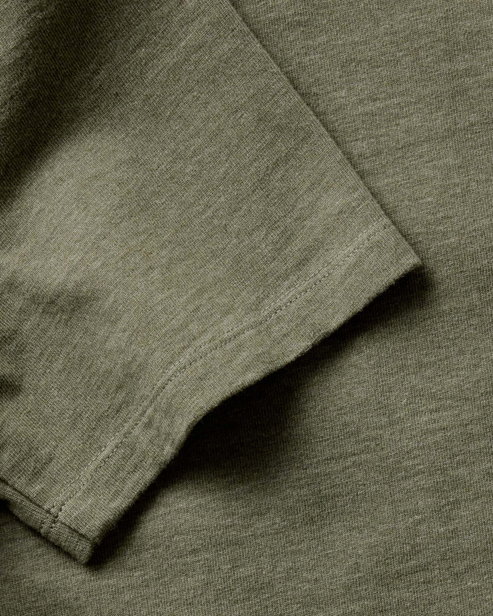 The Organic Cotton Shop Tee in Army Twist