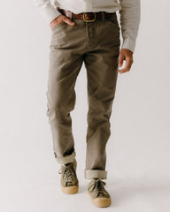 The Camp Pant in Stone Chipped Canvas