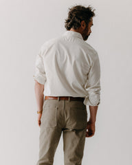The Camp Pant in Stone Chipped Canvas