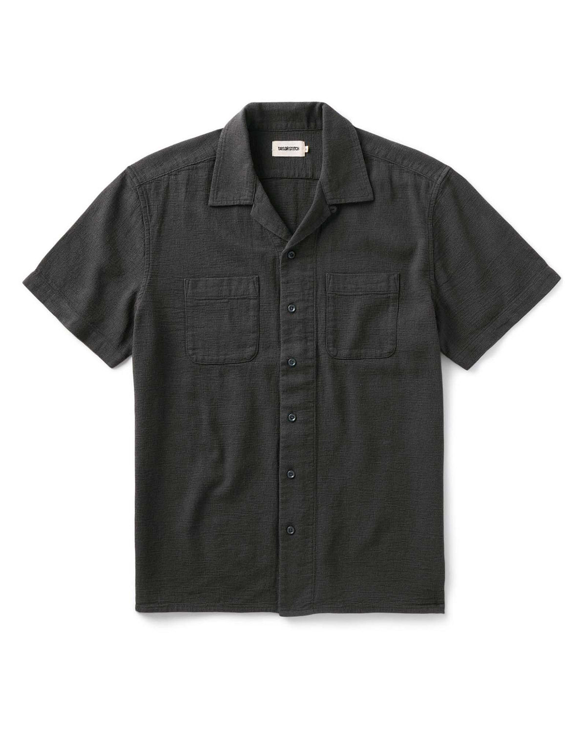 The Conrad Shirt in Faded Black Linen